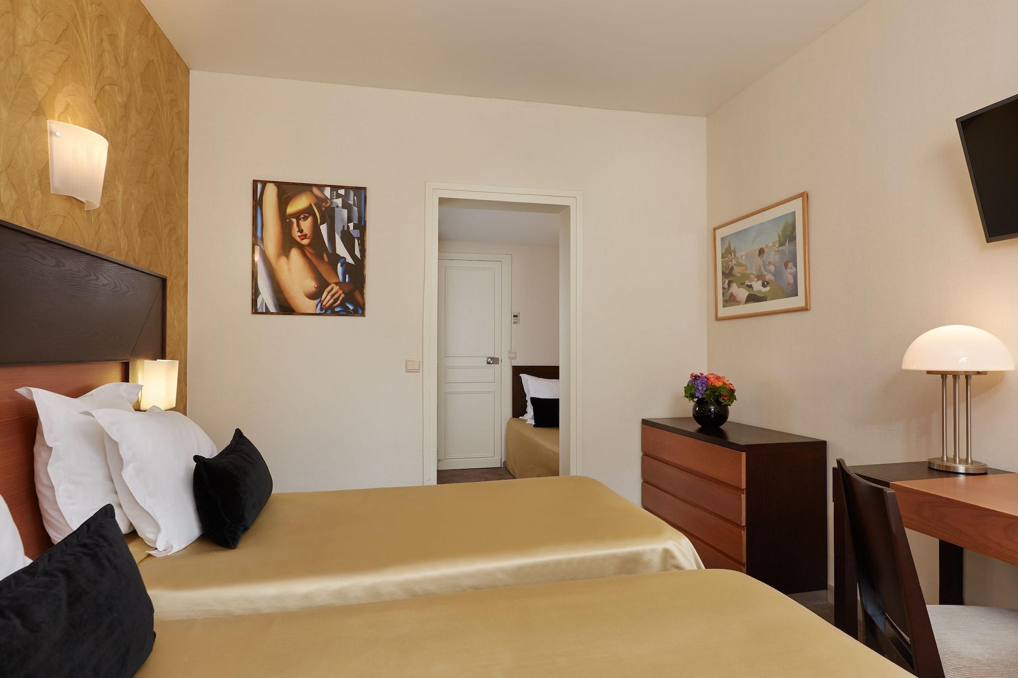 Hotel Raspail Montparnasse Parijs Buitenkant foto
