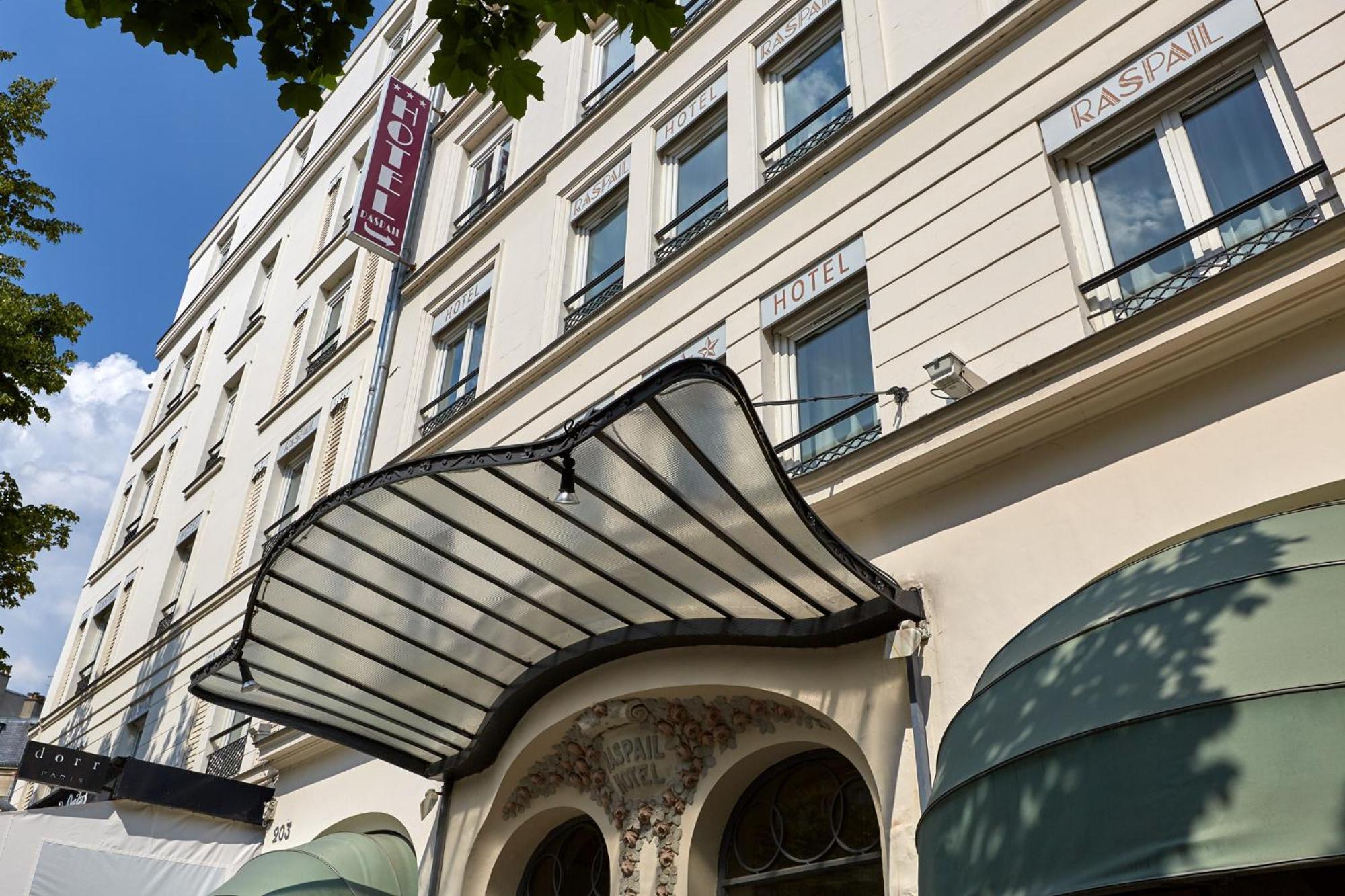 Hotel Raspail Montparnasse Parijs Buitenkant foto