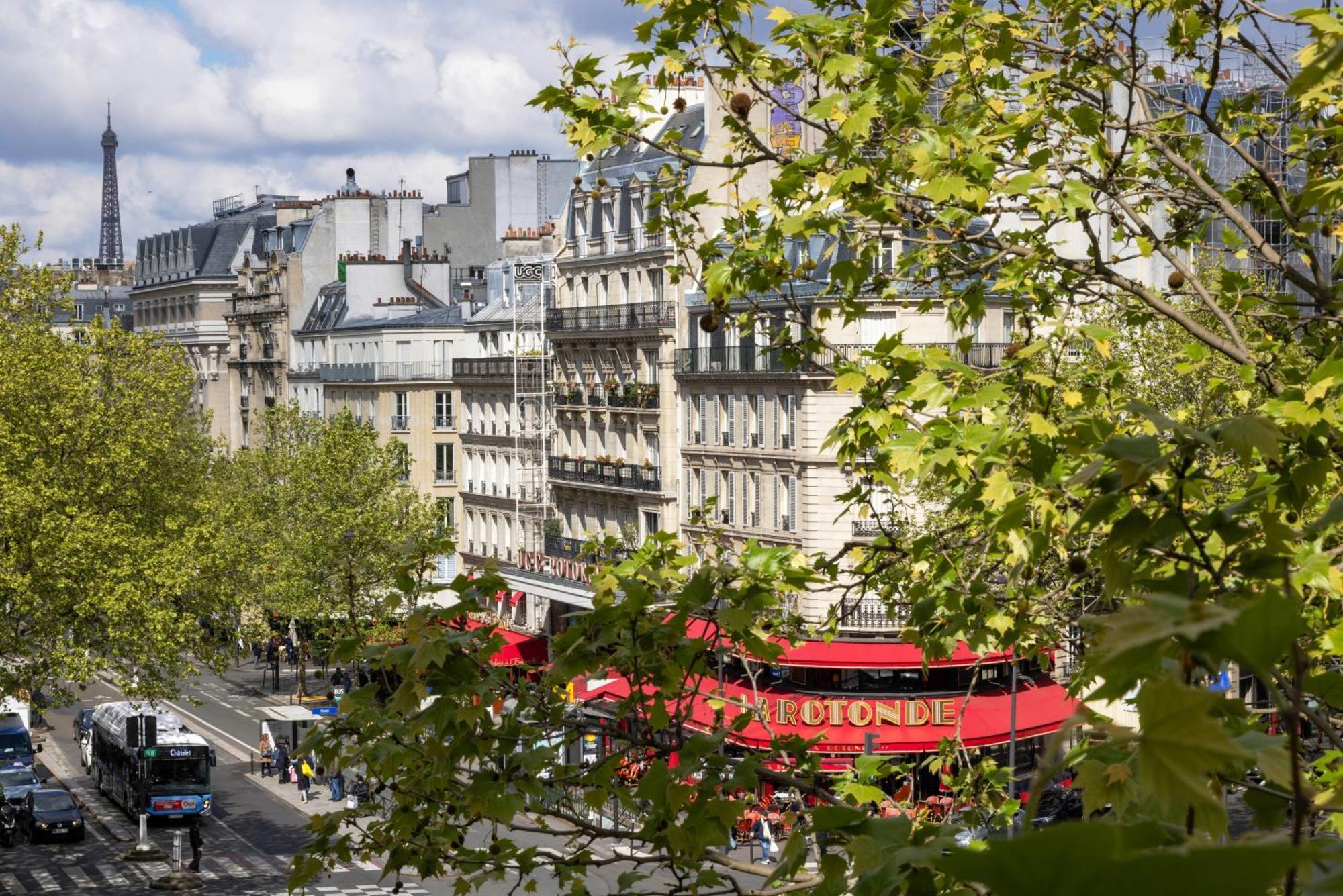 Hotel Raspail Montparnasse Parijs Buitenkant foto