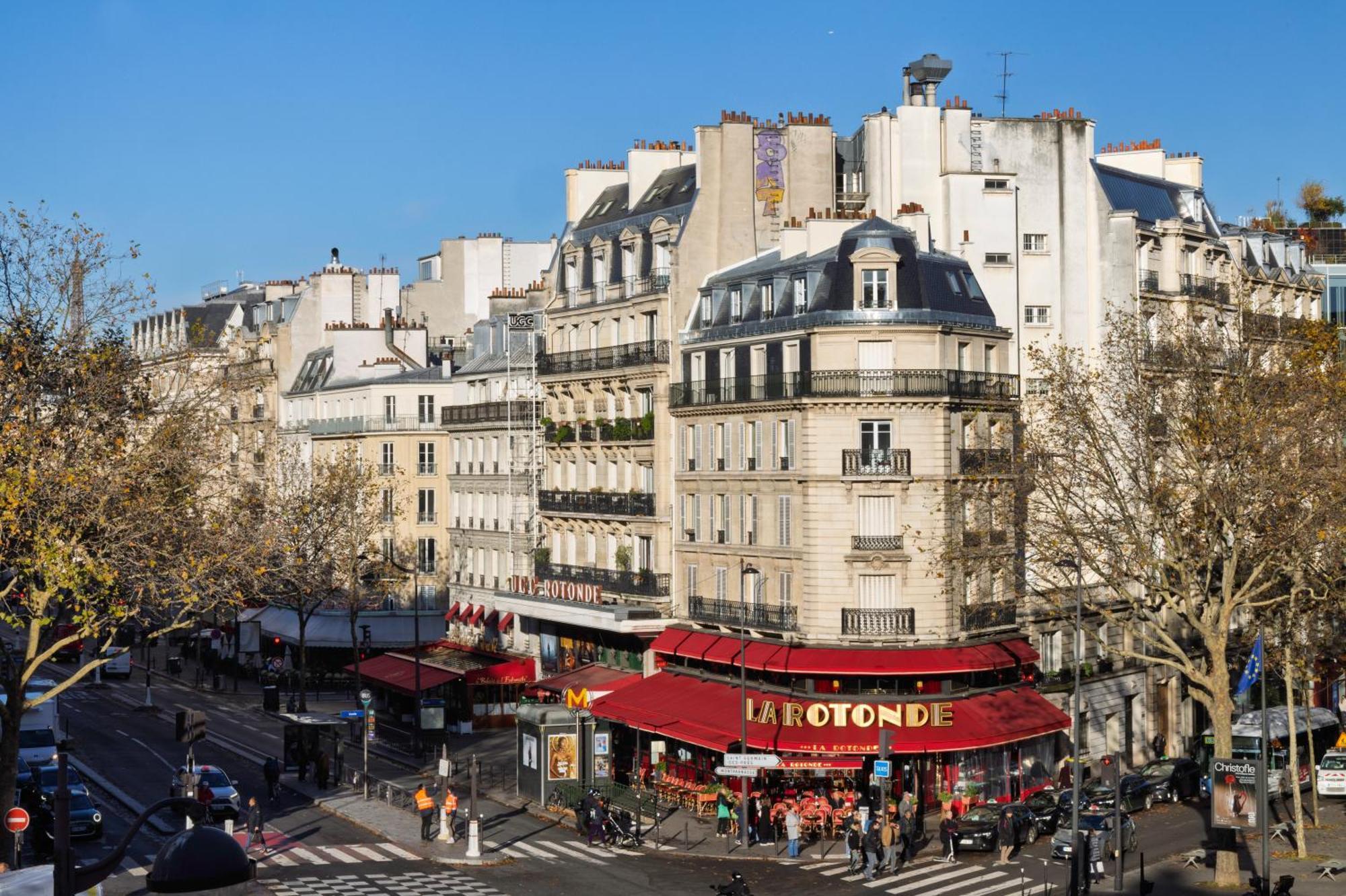 Hotel Raspail Montparnasse Parijs Buitenkant foto